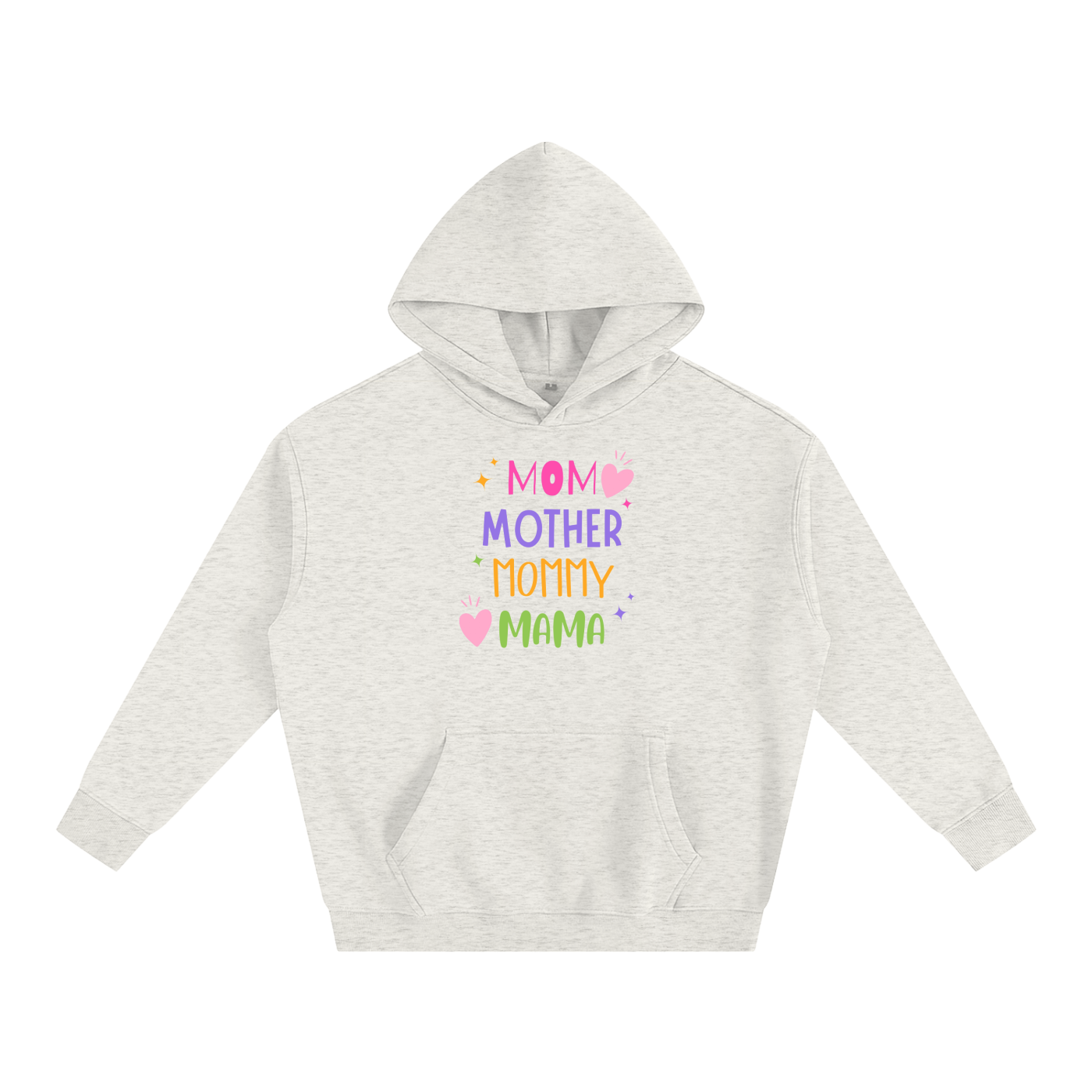 Mum’s Oversized Fleeced Hoodie
