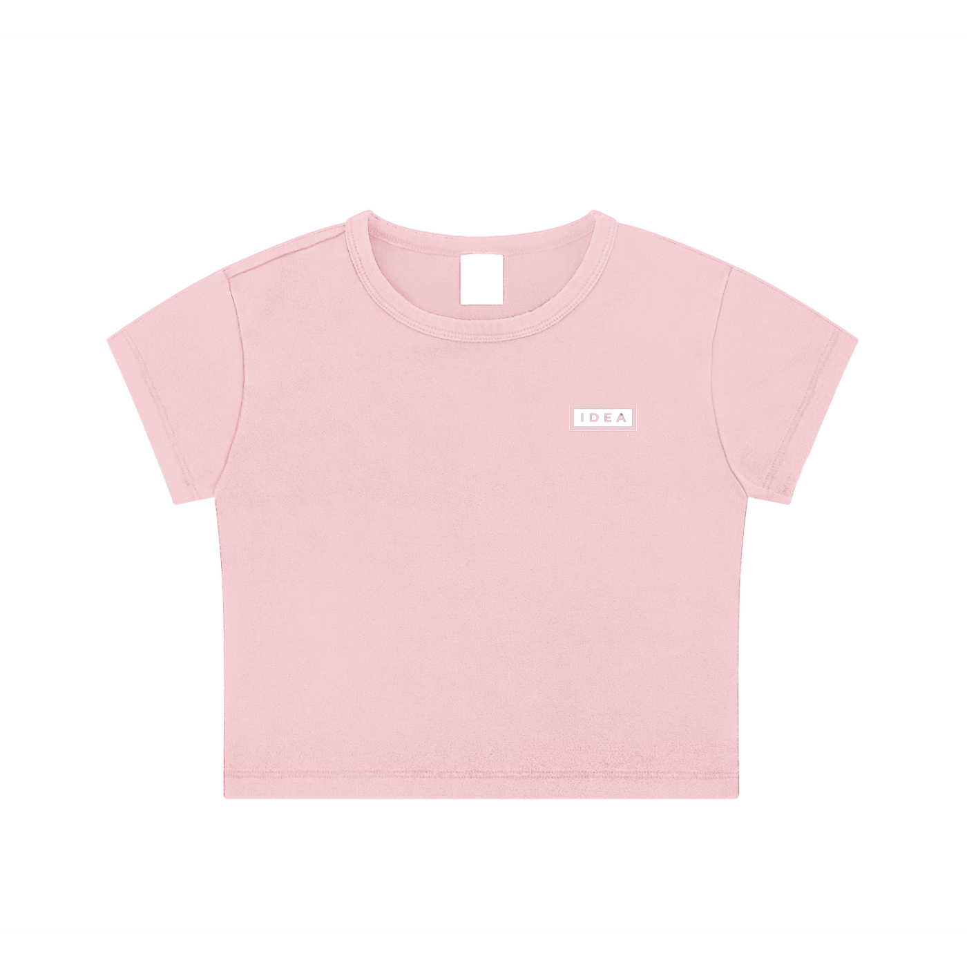 Bad B*tch Snow Washed Crop Top