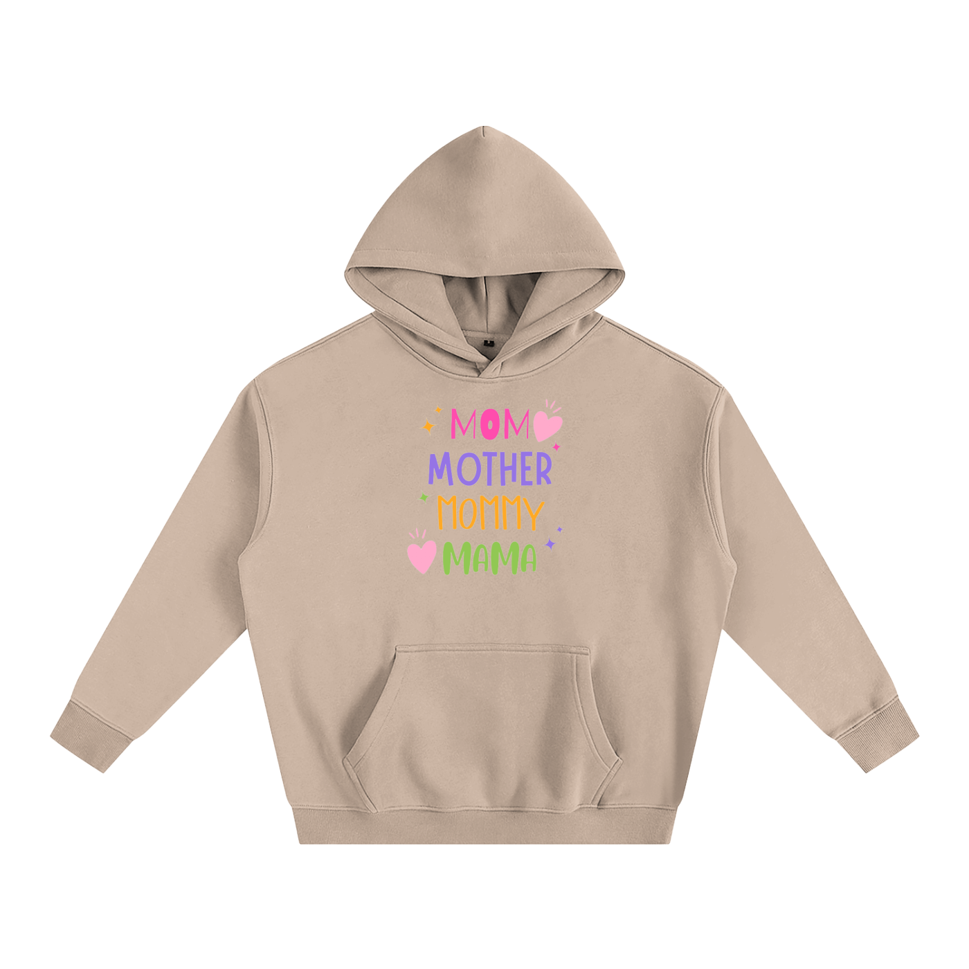 Mum’s Oversized Fleeced Hoodie