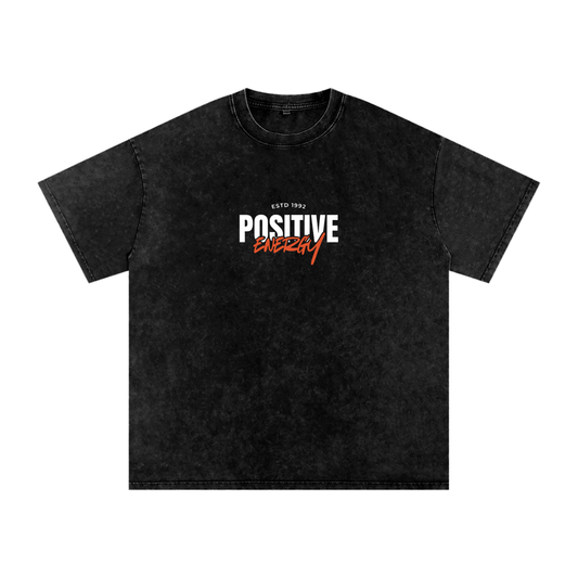 Positive Acid Wash Oversize Tee