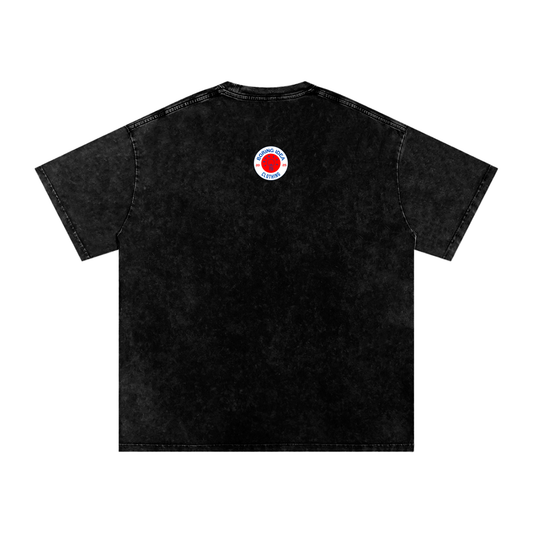 Savage Acid Wash Oversize Tee