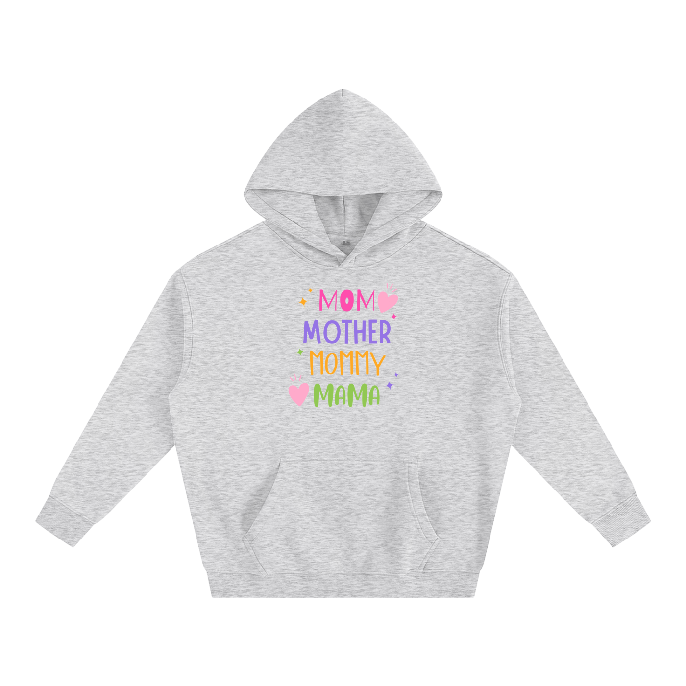 Mum’s Oversized Fleeced Hoodie