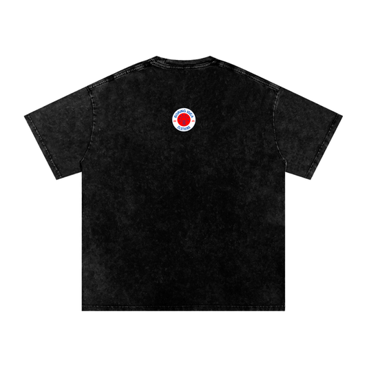 Positive Acid Wash Oversize Tee